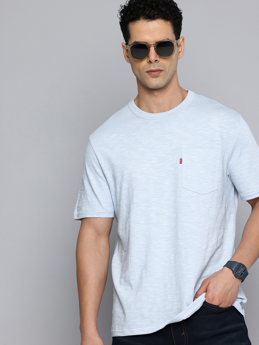 

Levis Pure Cotton T-shirt, Blue