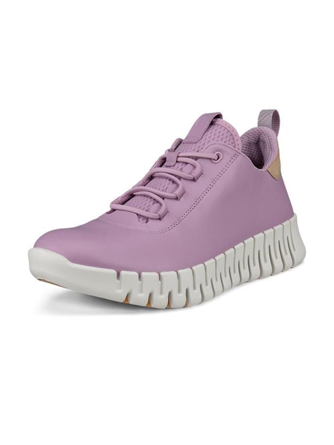 

ECCO Women Leather Lace-Ups Sneakers, Purple