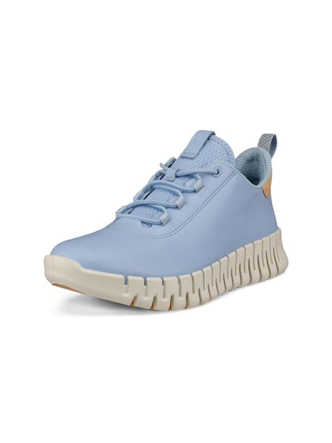 

ECCO Women Leather Lace-Ups Sneakers, Blue