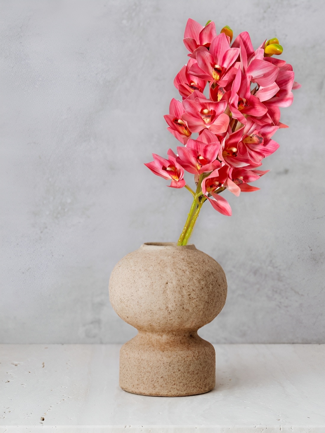 

ARTSY Pink & Green Orchid Artificial Flower