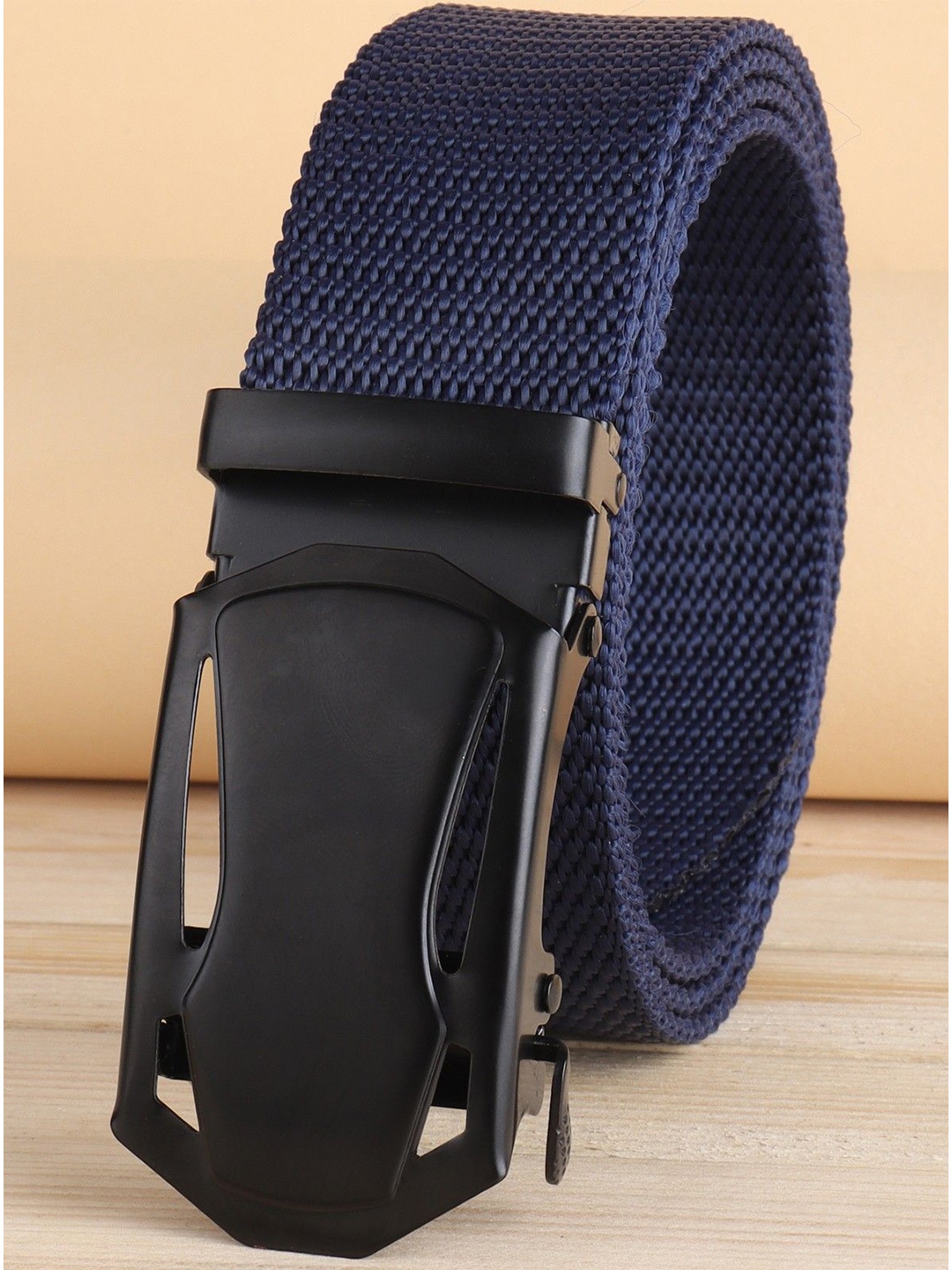

Provogue Men Interlock Belt, Blue