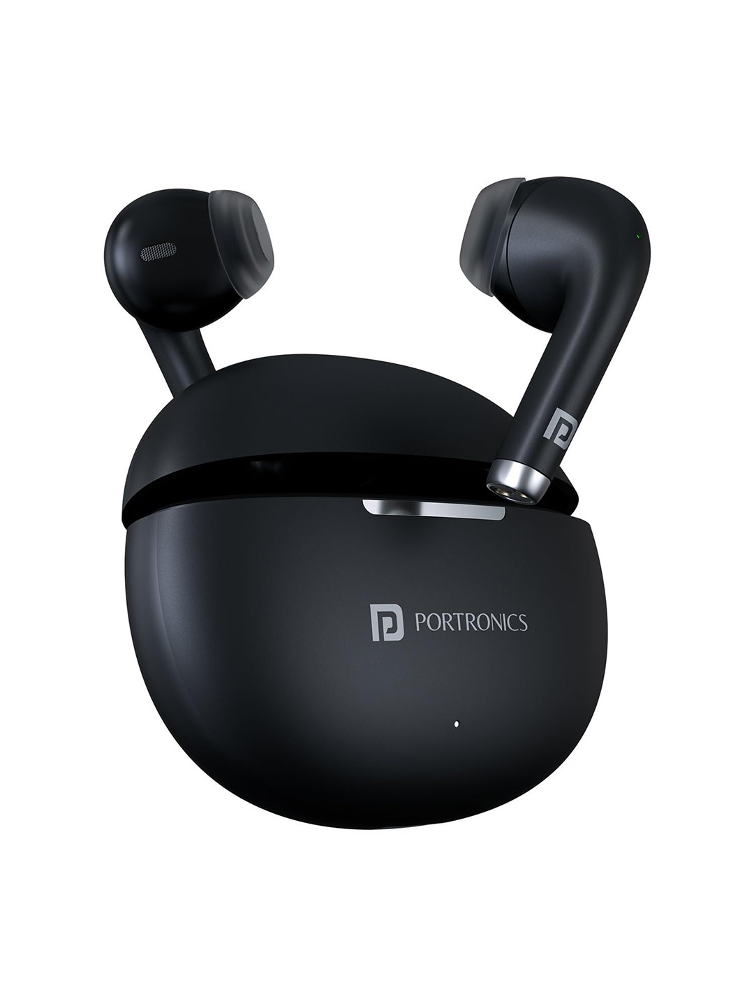 

Portronics Unisex Harmonics Twins 30 OWS Smart Wireless Earbuds, Black