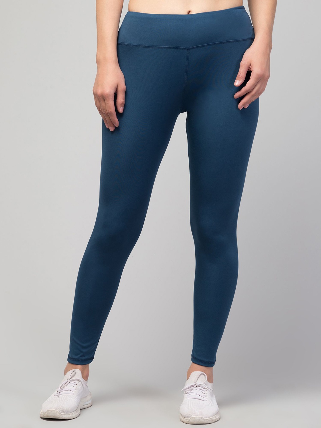 

CKARFE Women High-Rise Dri-Fit Sport Tights, Blue
