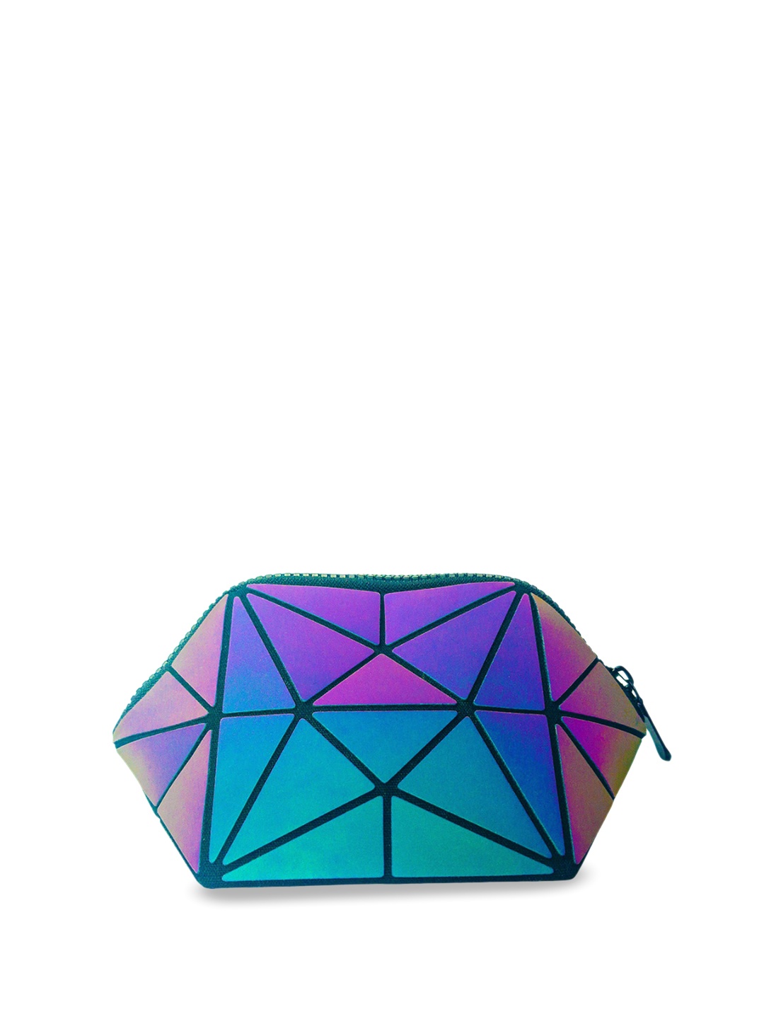 

Uneek Women Geometric Printed Swagger Handheld Bag, Purple