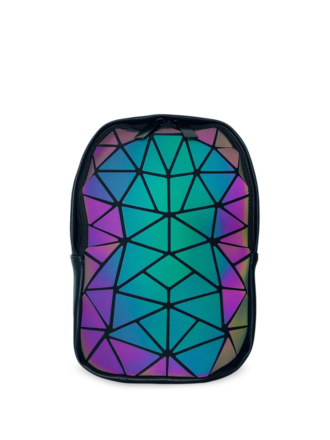 

Uneek Women Geometric Printed Backpack, Blue