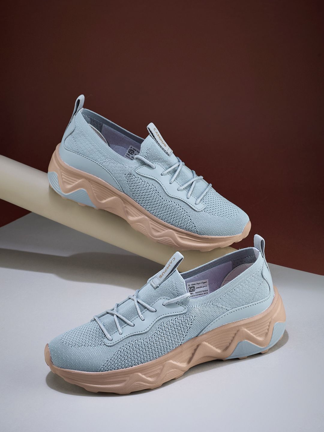 

Campus CLEAT Women Mesh Walking Non-Marking Shoes, Grey