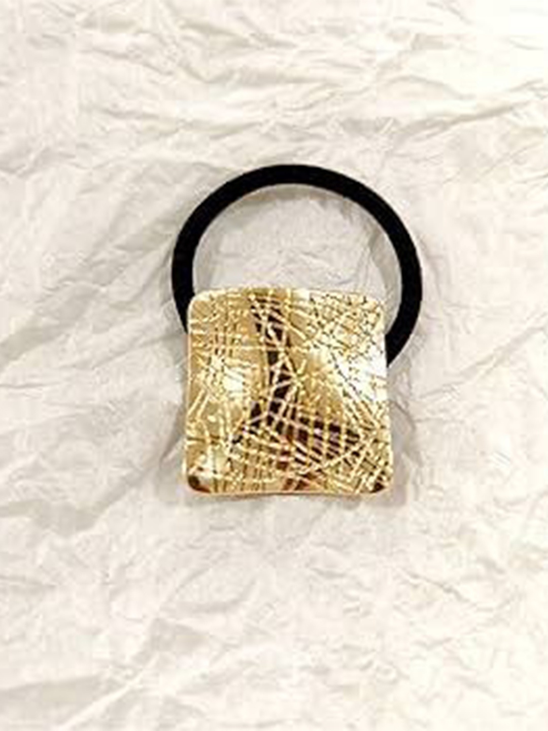 

Radhya Accessories Women Ponytail Holders, Gold