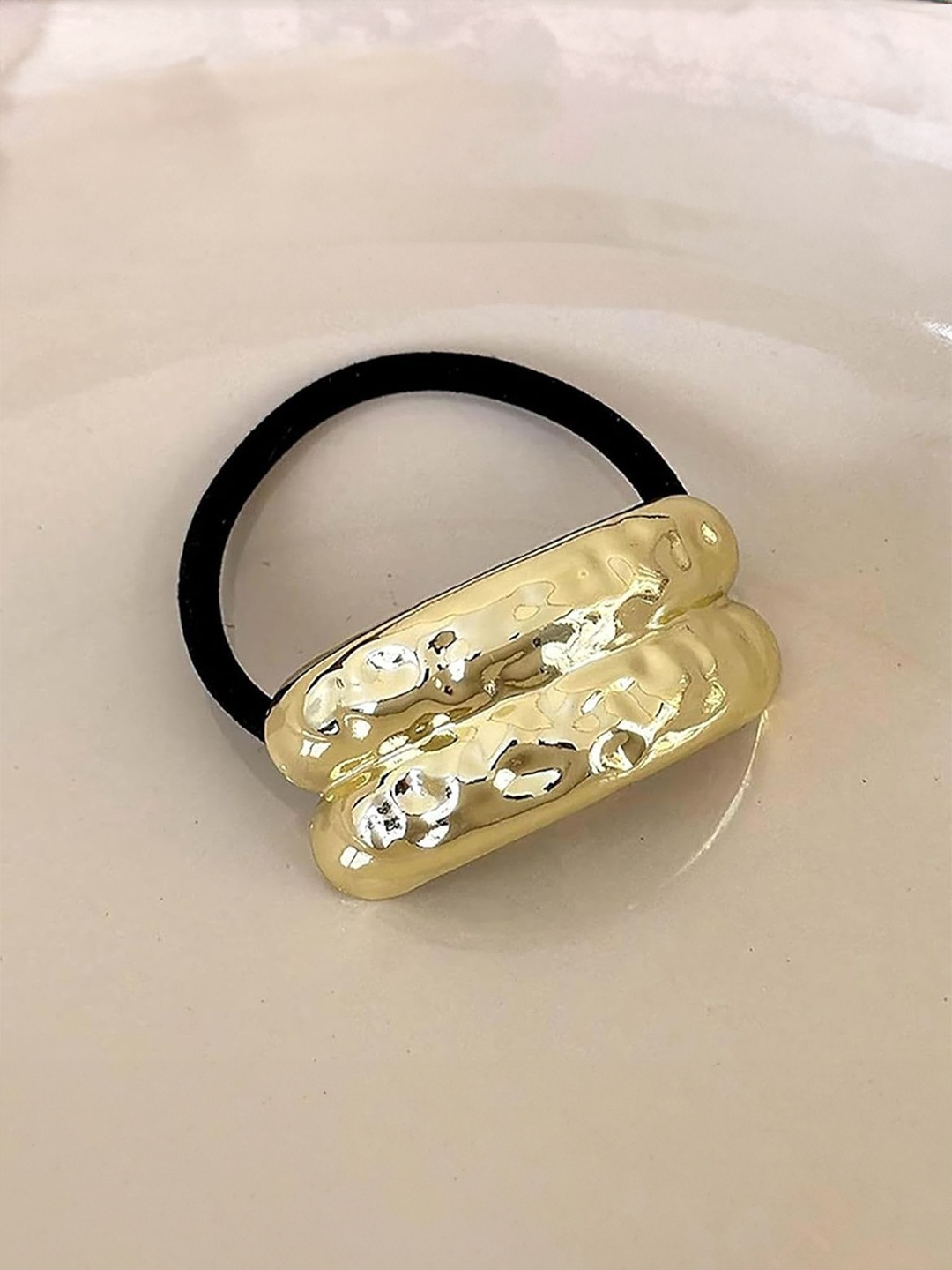 

Radhya Accessories Women Ponytail Holders, Gold