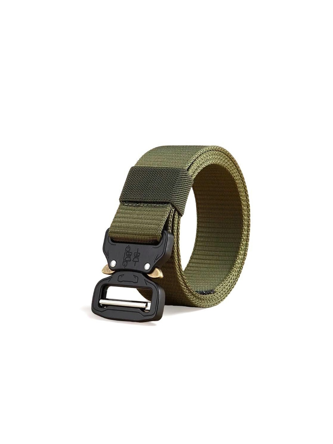 

Style Shoes Men Textured Durable Non-Slip Belt, Green