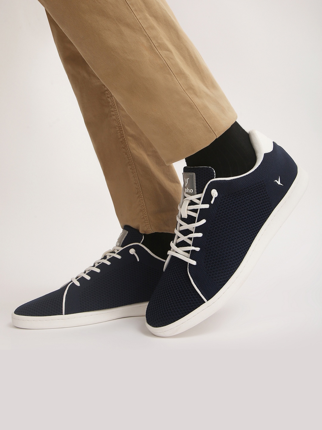 

YOHO Wind Men Comfortable Soft Fourway Stretch Sneaker, Navy blue