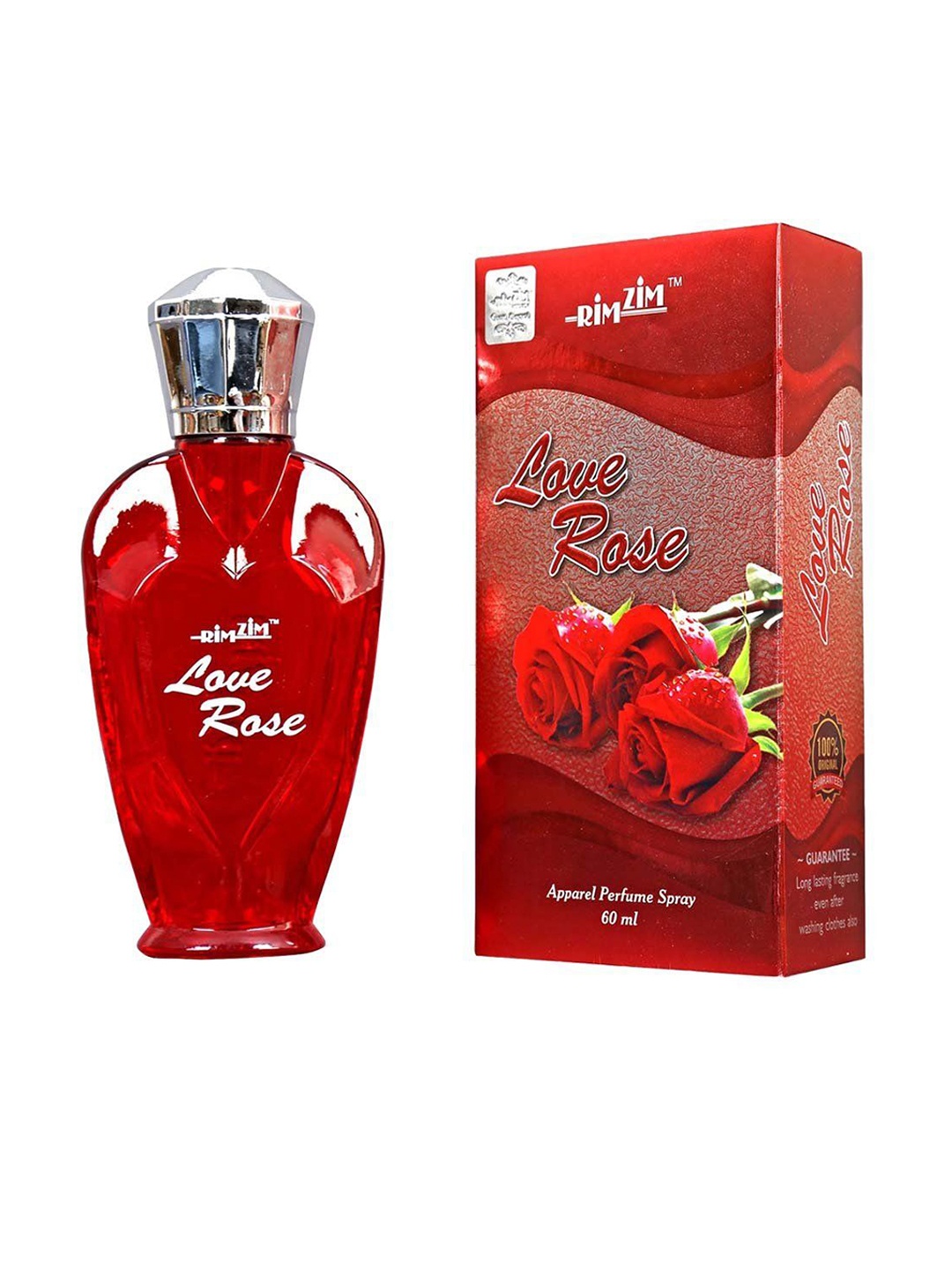 

RiMZiM Love Rose Long Lasting Eau De Parfum- 60 ml, Red