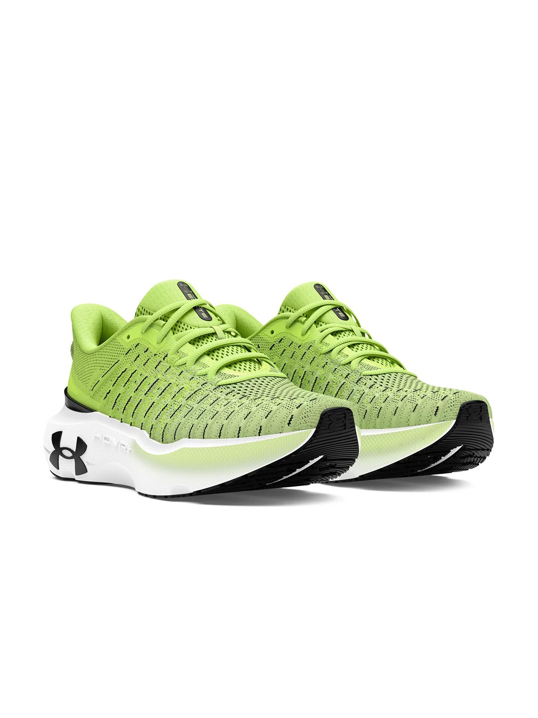 

UNDER ARMOUR Round-Toe Lace-Up Sports Shoes, Green