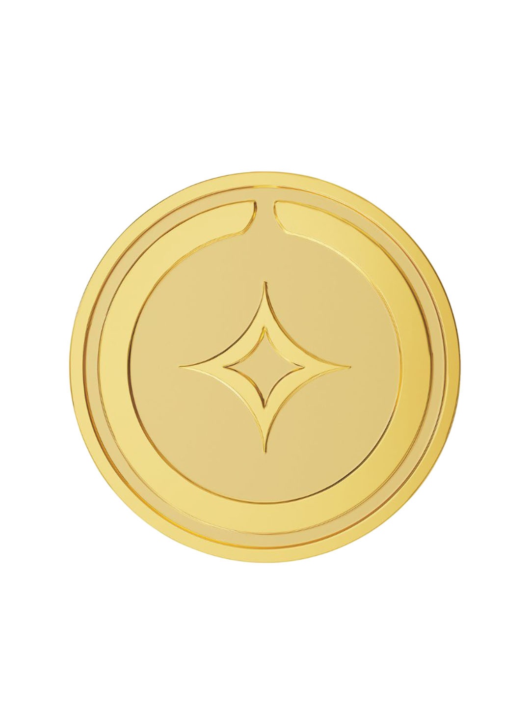 

Emori 24KT (999) Round Gold Coin-1gm, Yellow