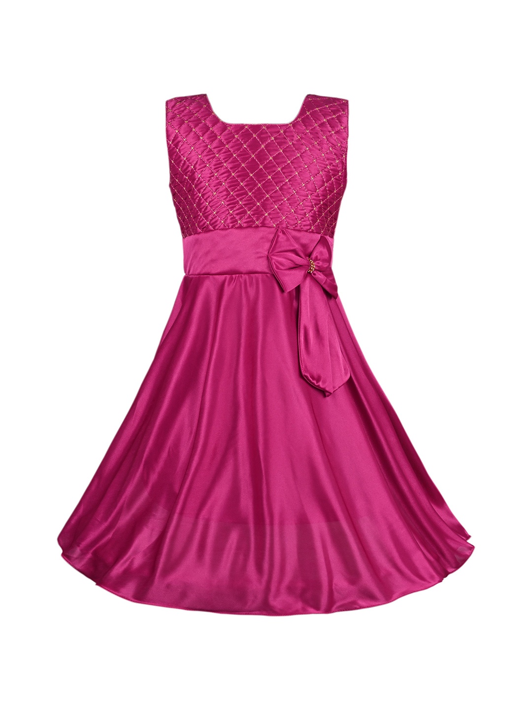 

Wish Karo Girls Fit & Flare Dress, Pink