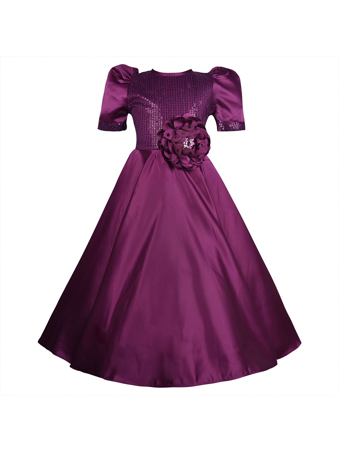 

Wish Karo Girls Embellished Gown Maxi Dress, Purple