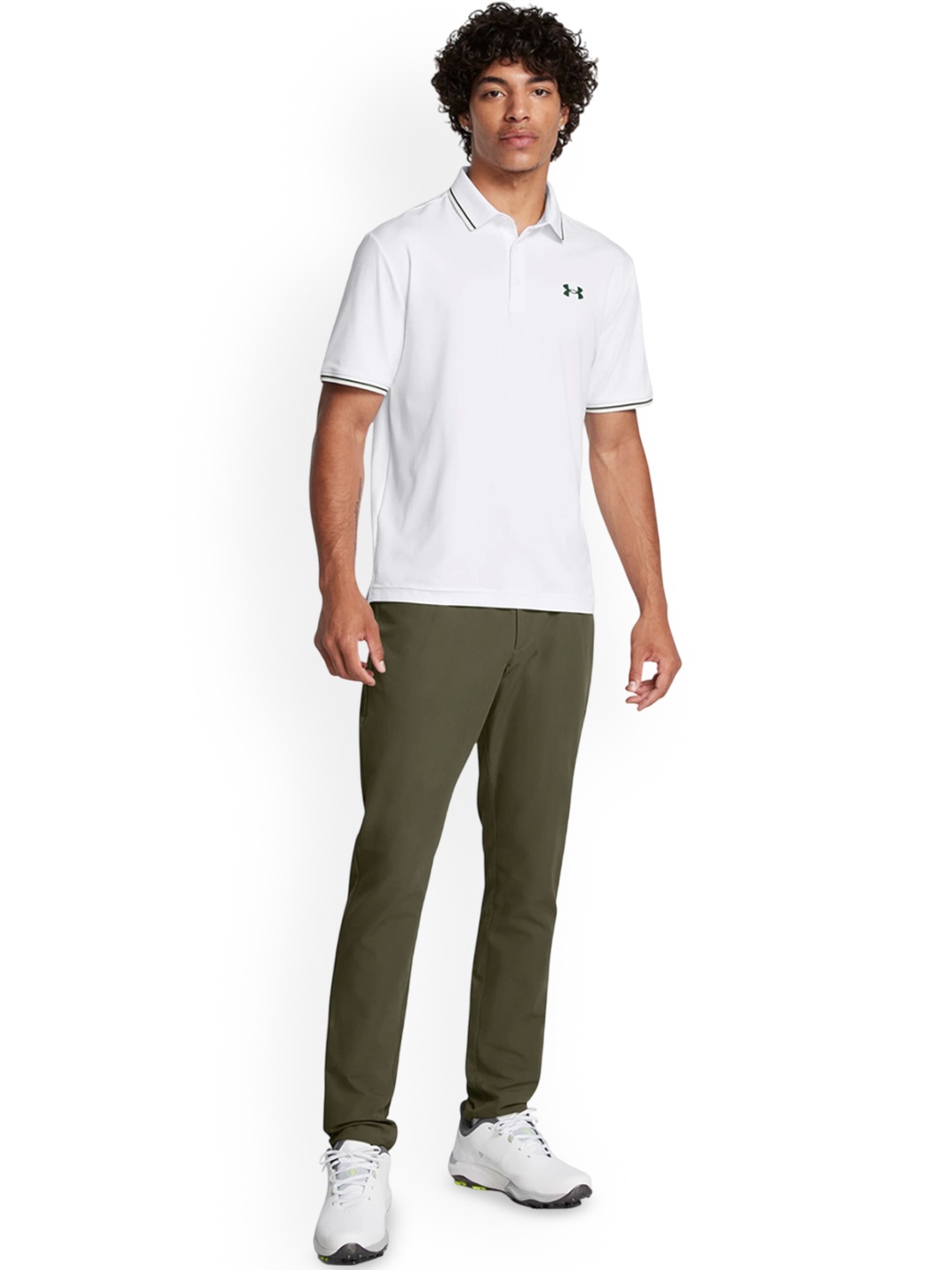 

UNDER ARMOUR Men UA Drive Mid-Rise Track Pant, Green