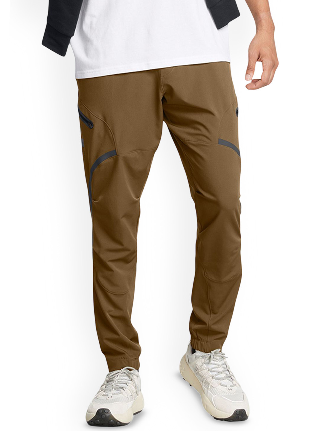 

UNDER ARMOUR Men Mid Rise Joggers, Brown