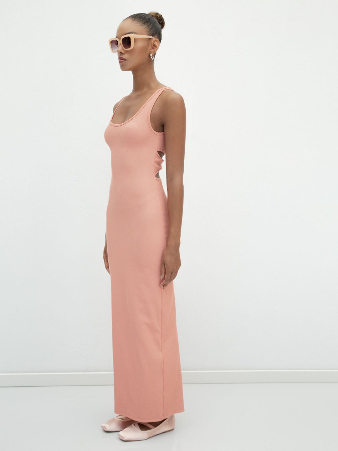 

Fashion Gaiia Women Sheath Dress, Peach