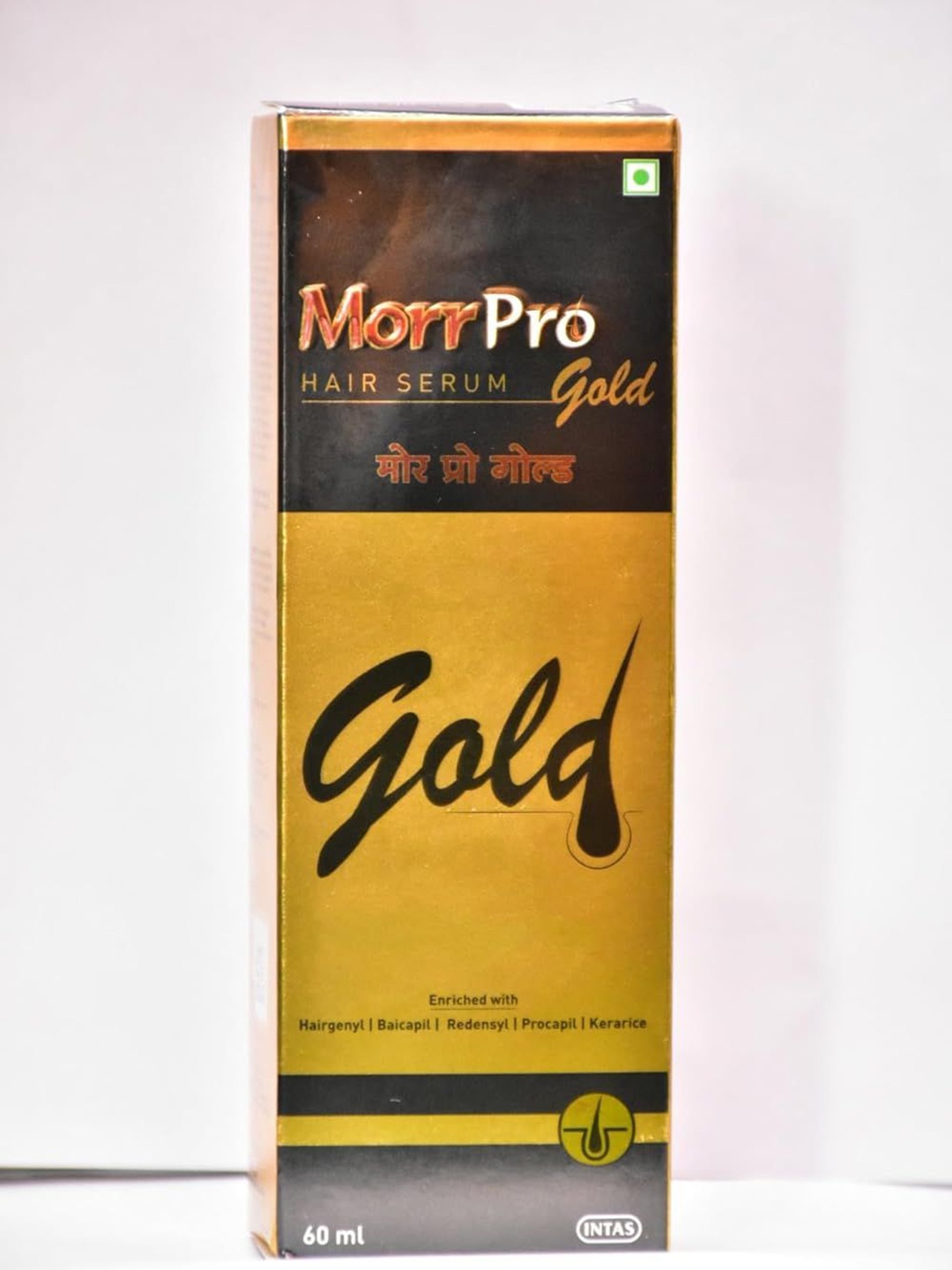 

RAASO Morr Pro Gold Hair Serum - 60 ml, Cream