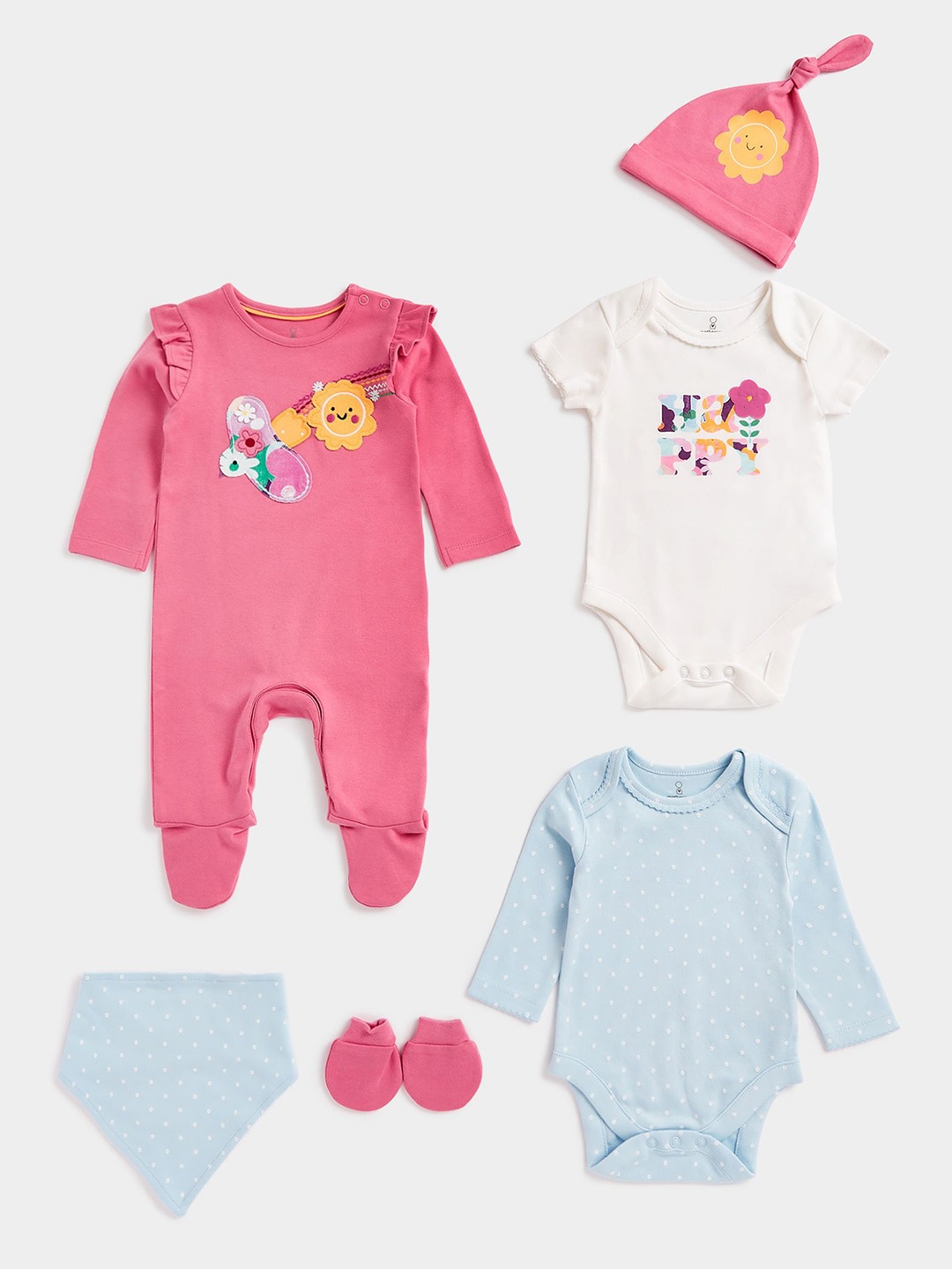 

mothercare Girls T-shirt with Trousers, Pink