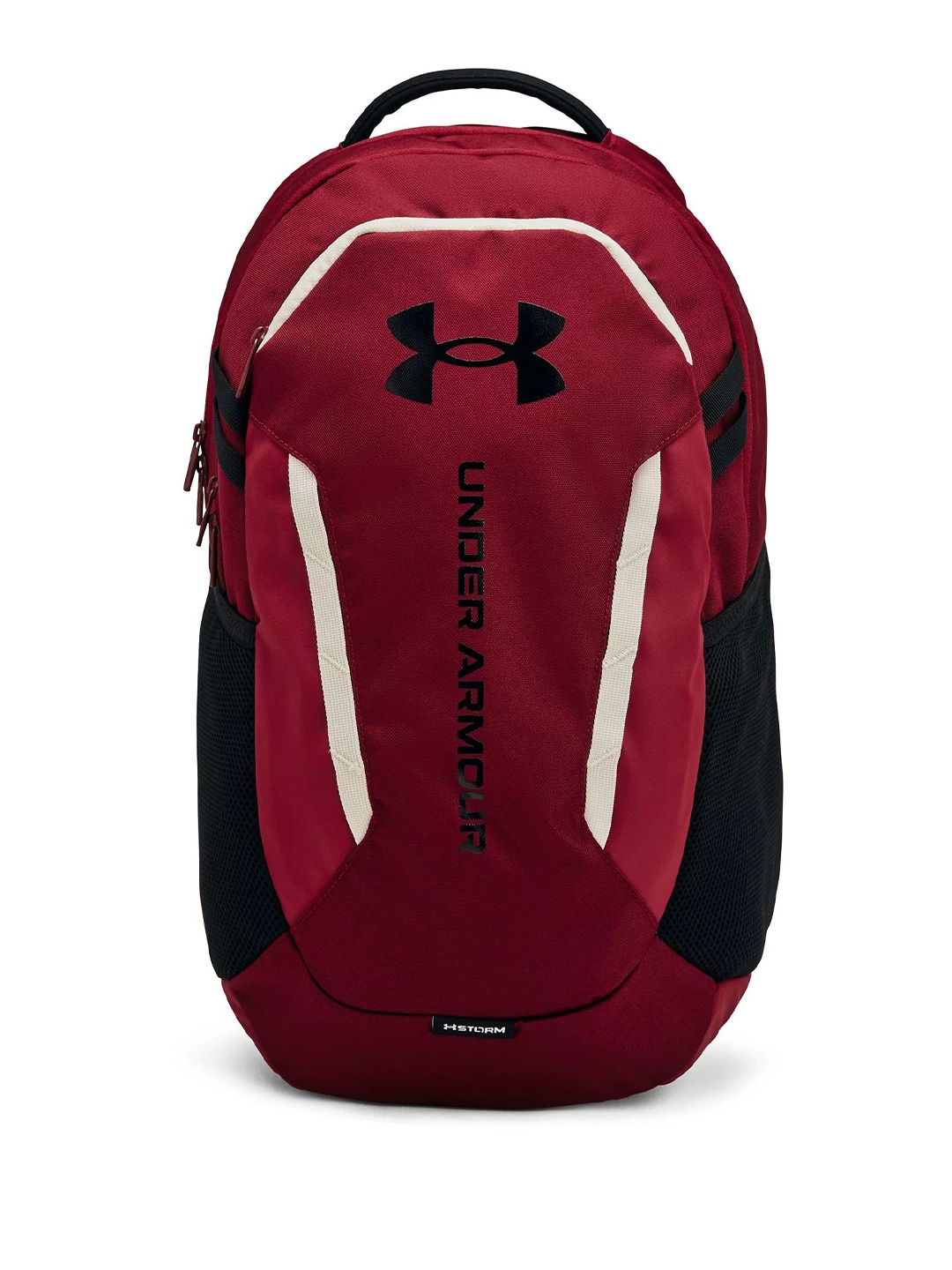 

UNDER ARMOUR UA Hustle 6.0 Unisex Brand Logo Printed Backpack, Red