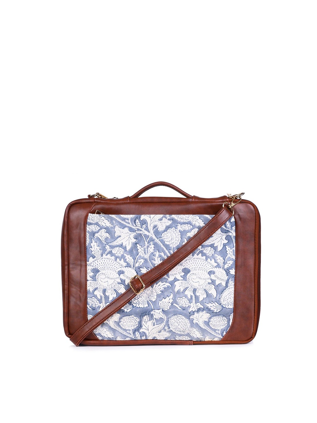 

Block N Style Unisex Printed Laptop Sleeve, White