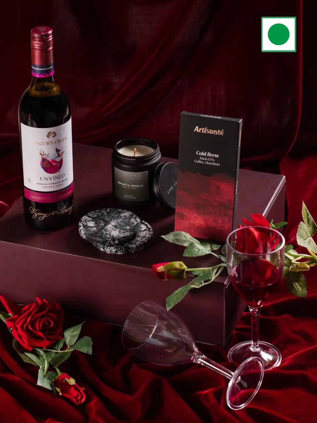 

The Knot Company Assorted Gifts, Burgundy