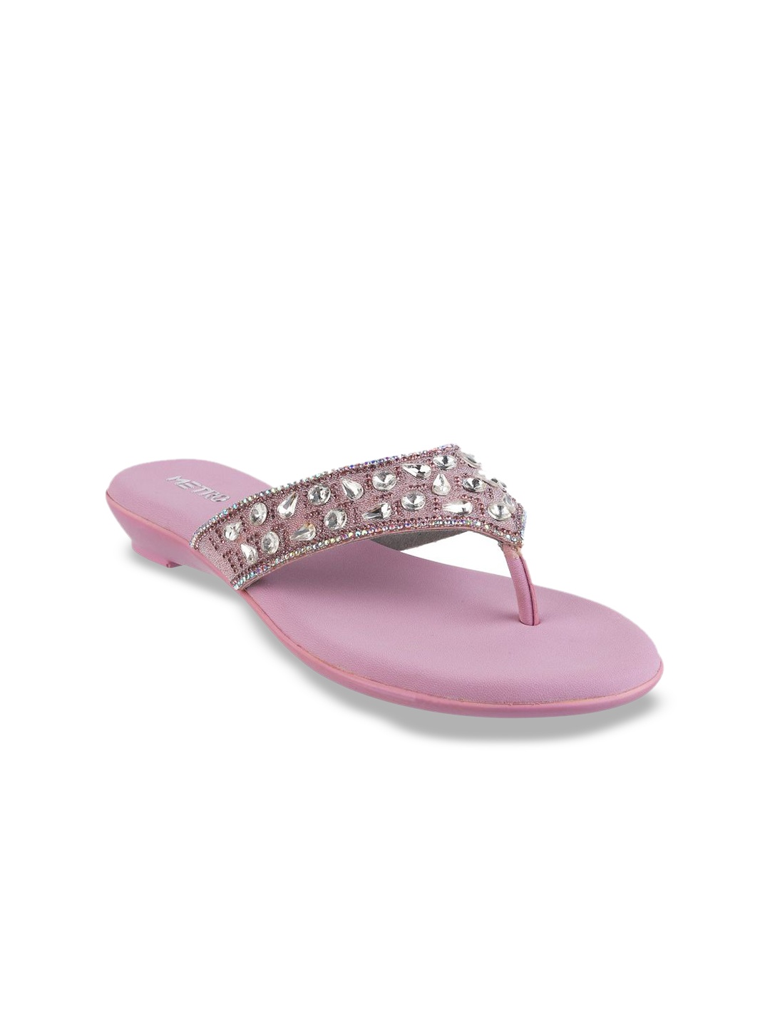 

Metro Women Wedge Heels Sandals, Purple