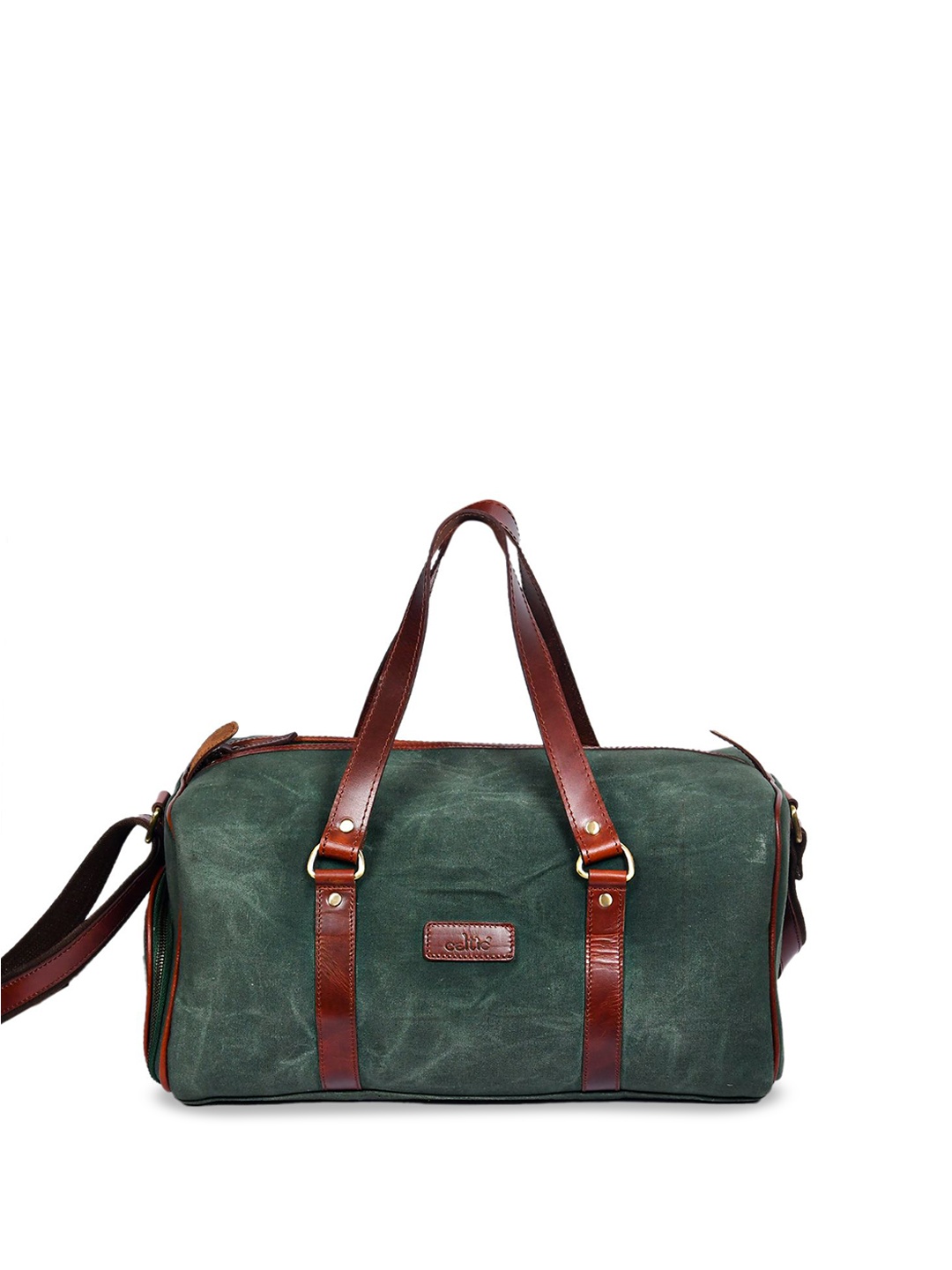 

Celtic Canvas Small Sports or Gym Duffel Bag, Green