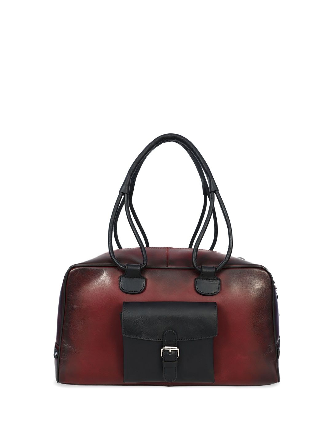 

Celtic Leather Medium Casual Duffel Bag, Burgundy
