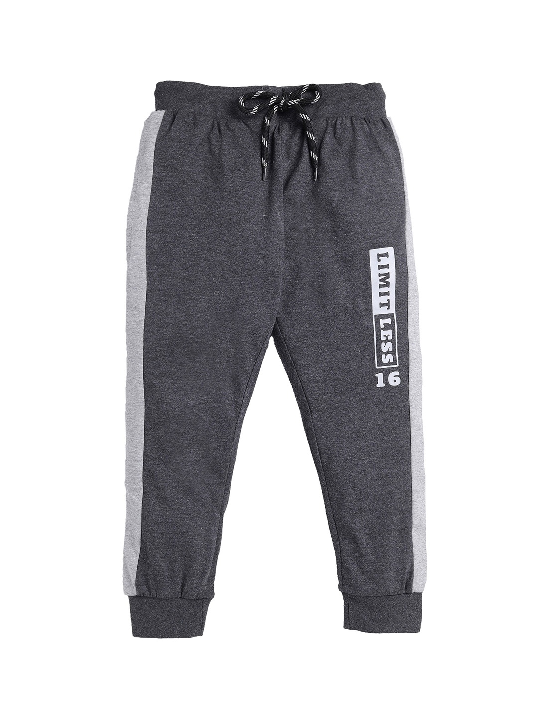 

CRAZYPENGUIN ELITE Printed Cotton Mid-Rise Joggers, Black