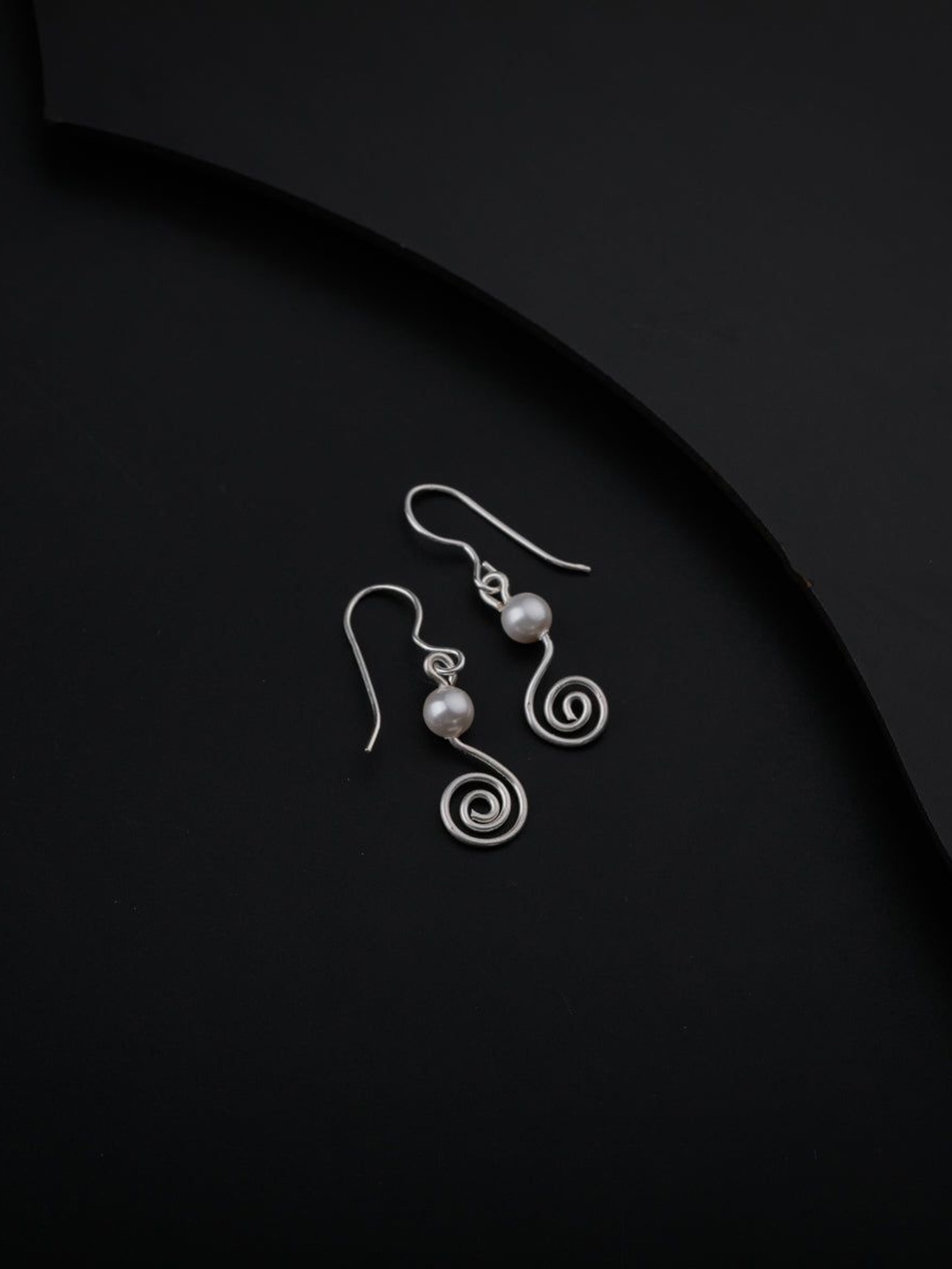 

House of Aadyaa Classic Ear Cuff Earrings, Silver