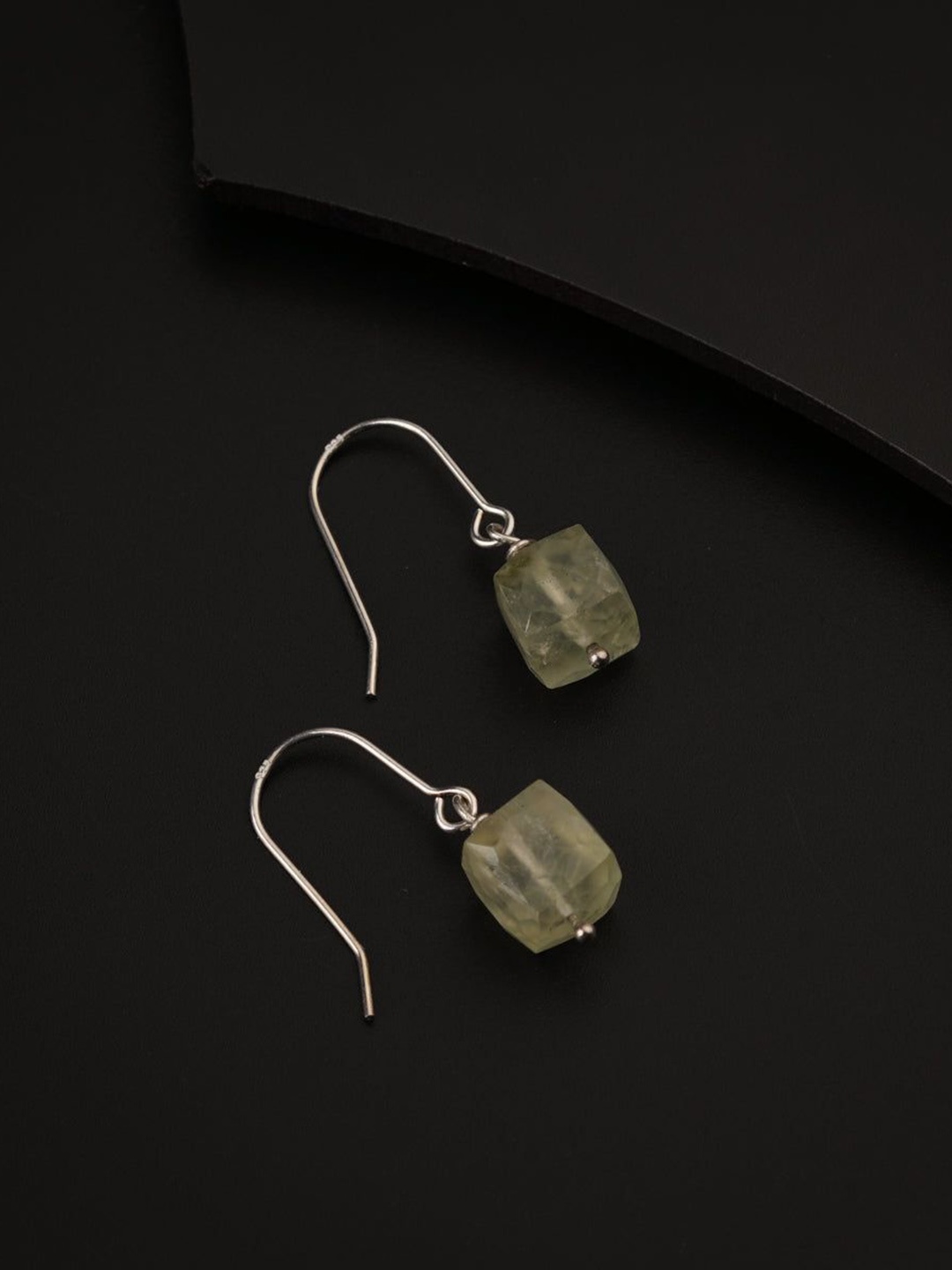 

House of Aadyaa Classic Drop Earrings, Silver