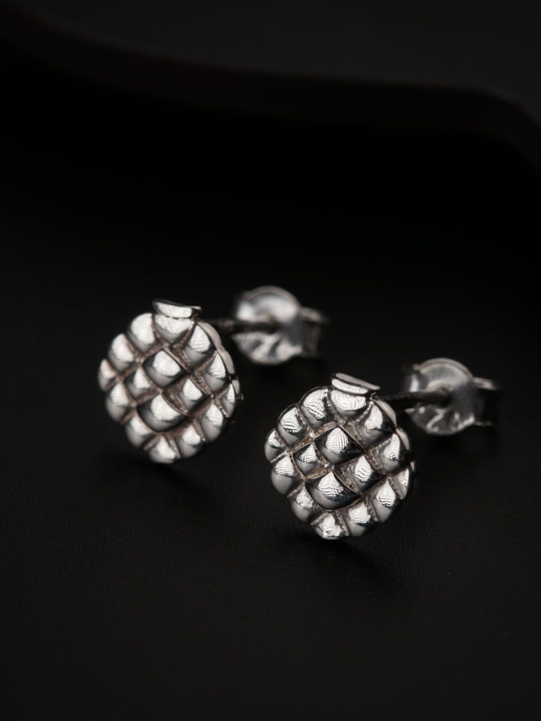 

House of Aadyaa 925 Sterling Silver Classic Studs Earrings