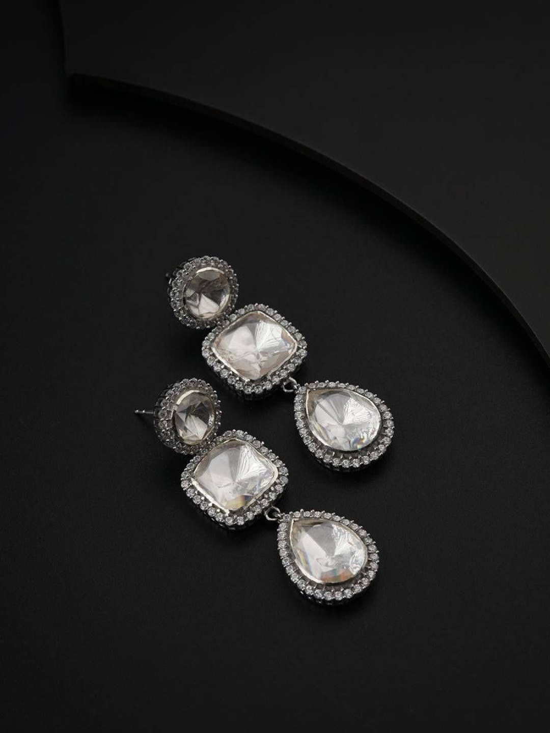 

House of Aadyaa 925 Sterling Silver Classic Studs Earrings