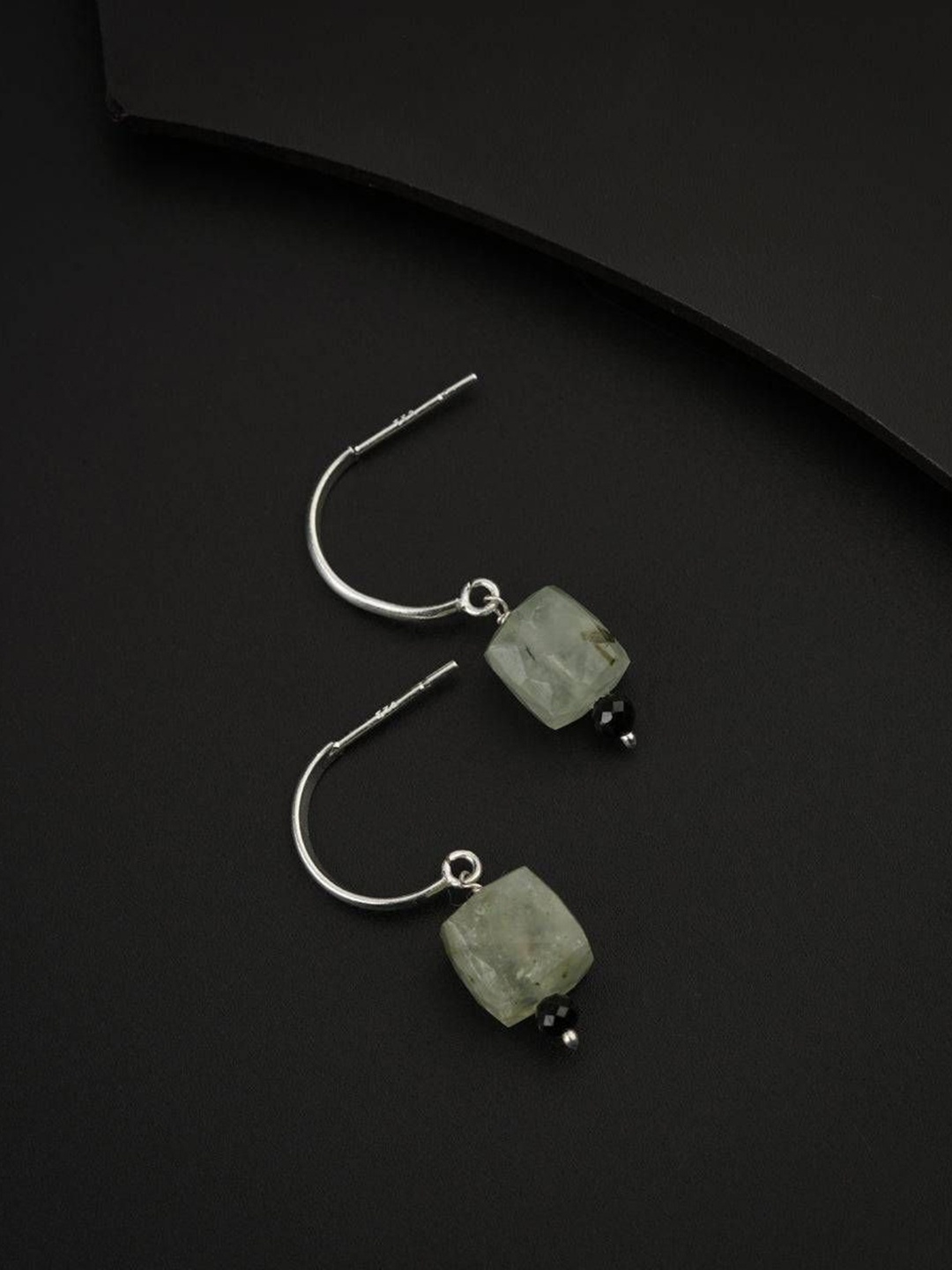 

House of Aadyaa Classic Hoop Earrings, Silver