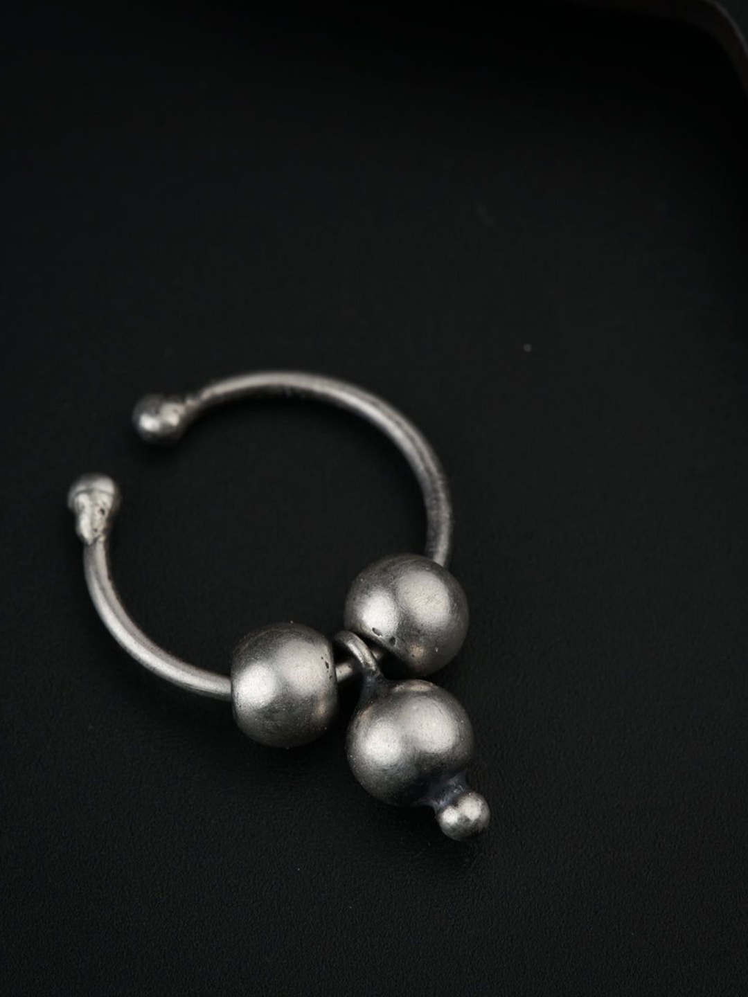 

House of Aadyaa Classic Hoop Earrings, Silver