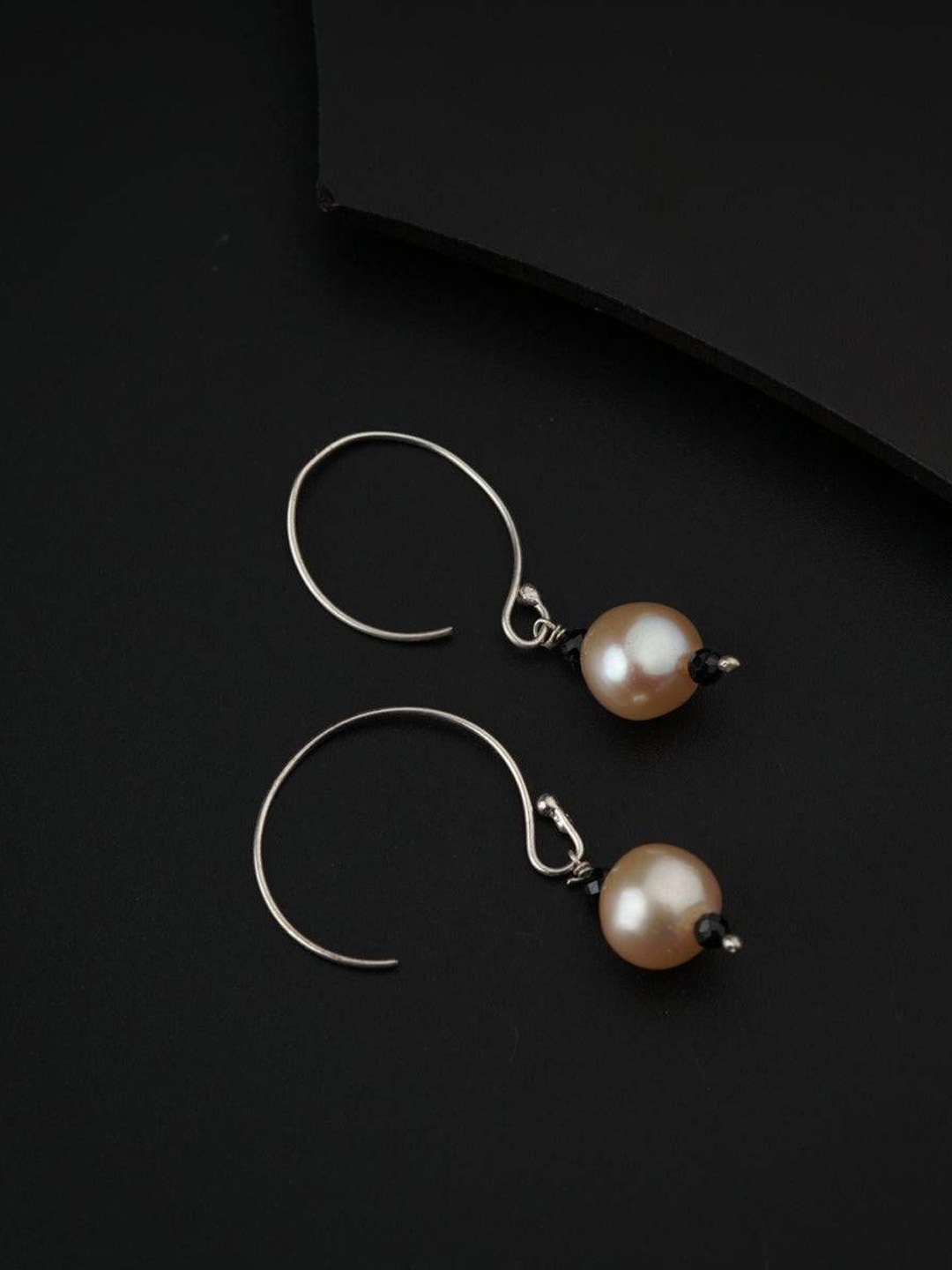 

House of Aadyaa Classic Drop Earrings, Silver