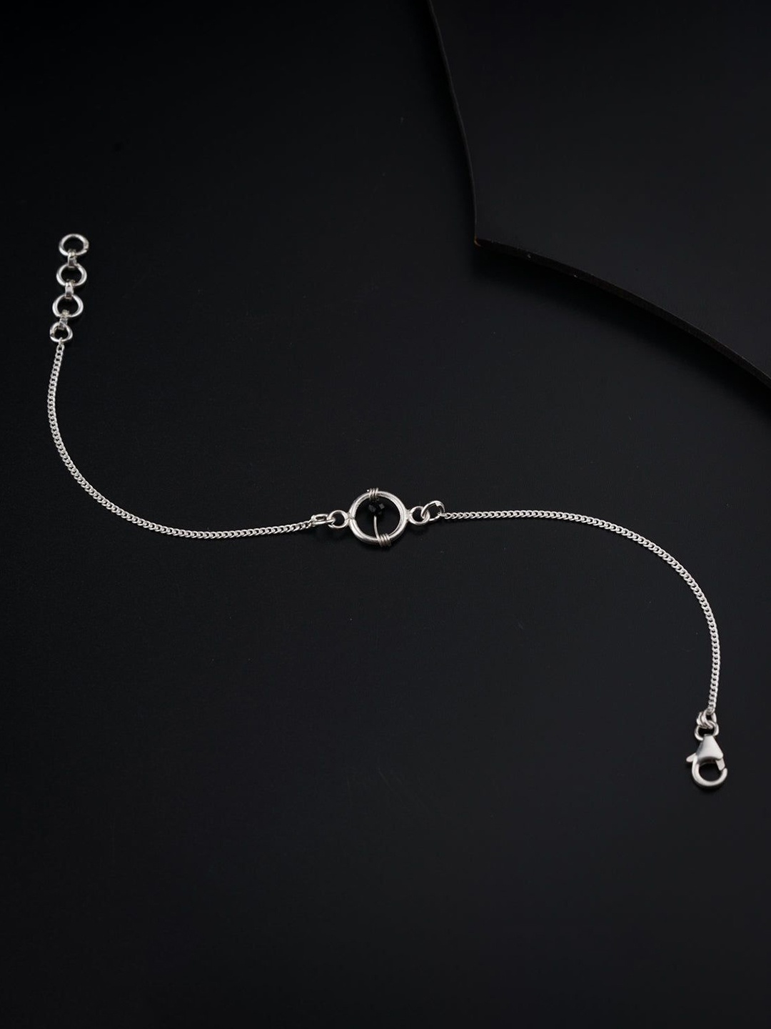 

House of Aadyaa Artificial Beads Mangalsutra, Silver