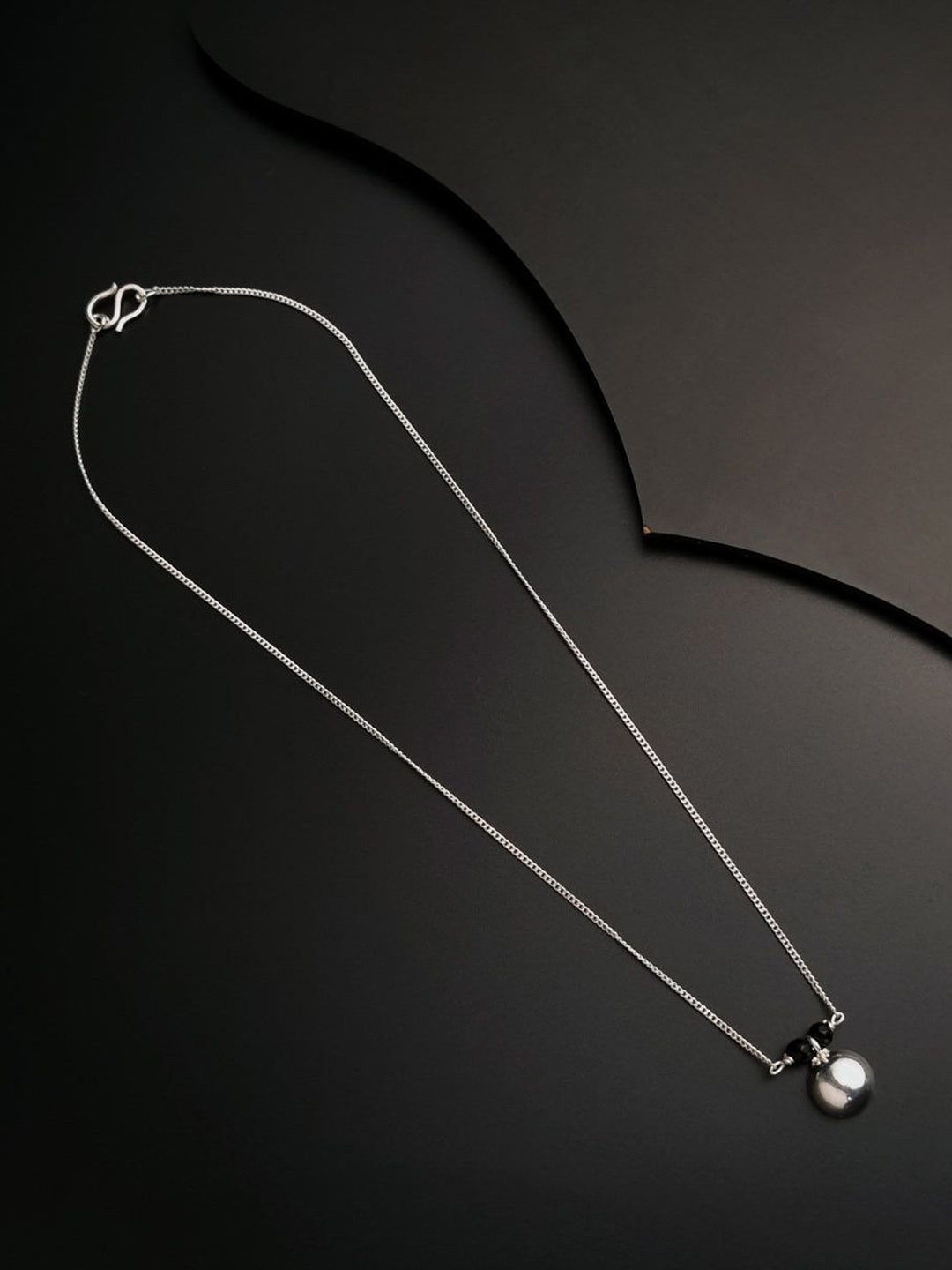 

House of Aadyaa 925 sterling Silver Vatee Mangalsutra