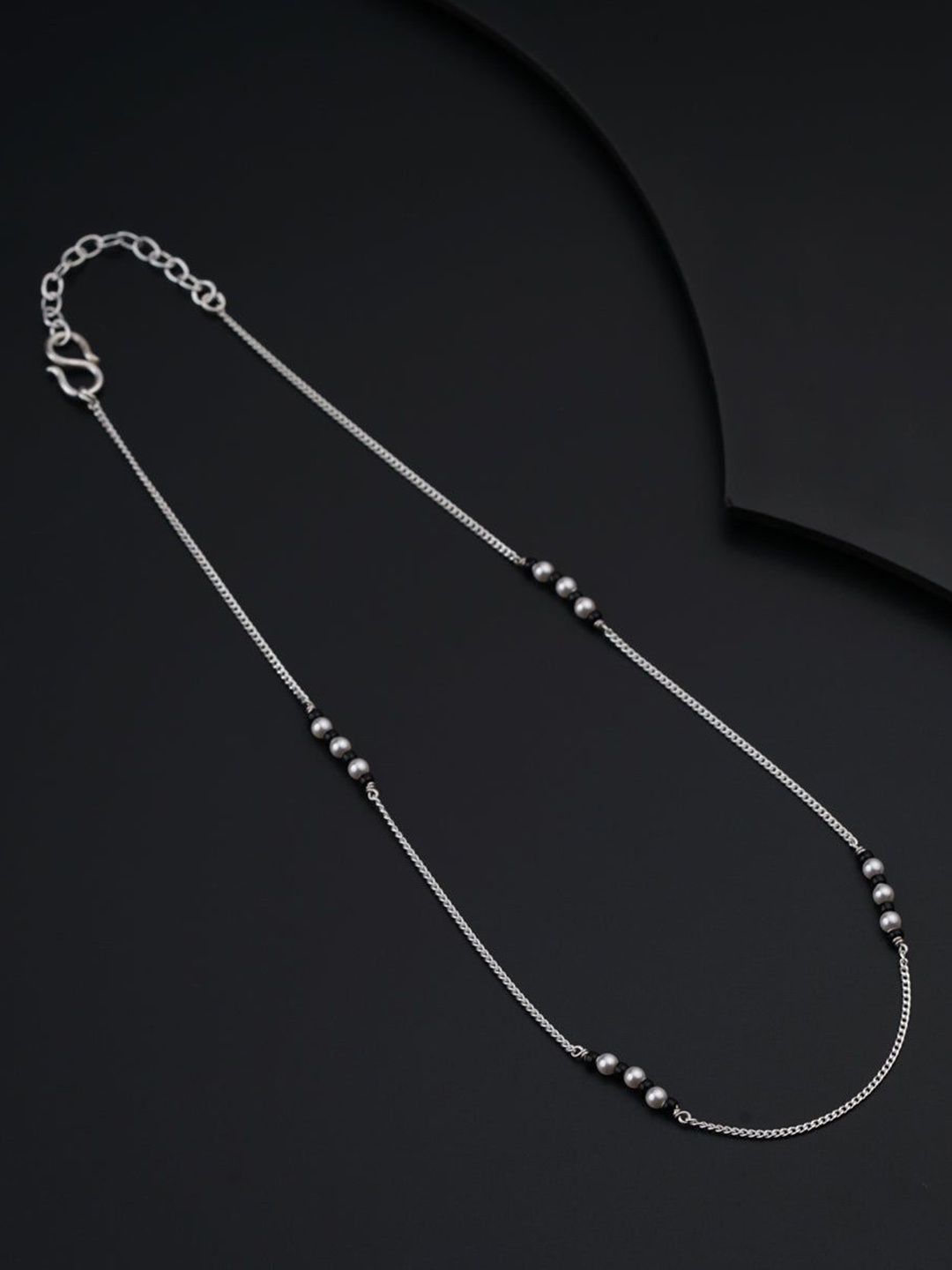 

House of Aadyaa Silver Mangalsutra
