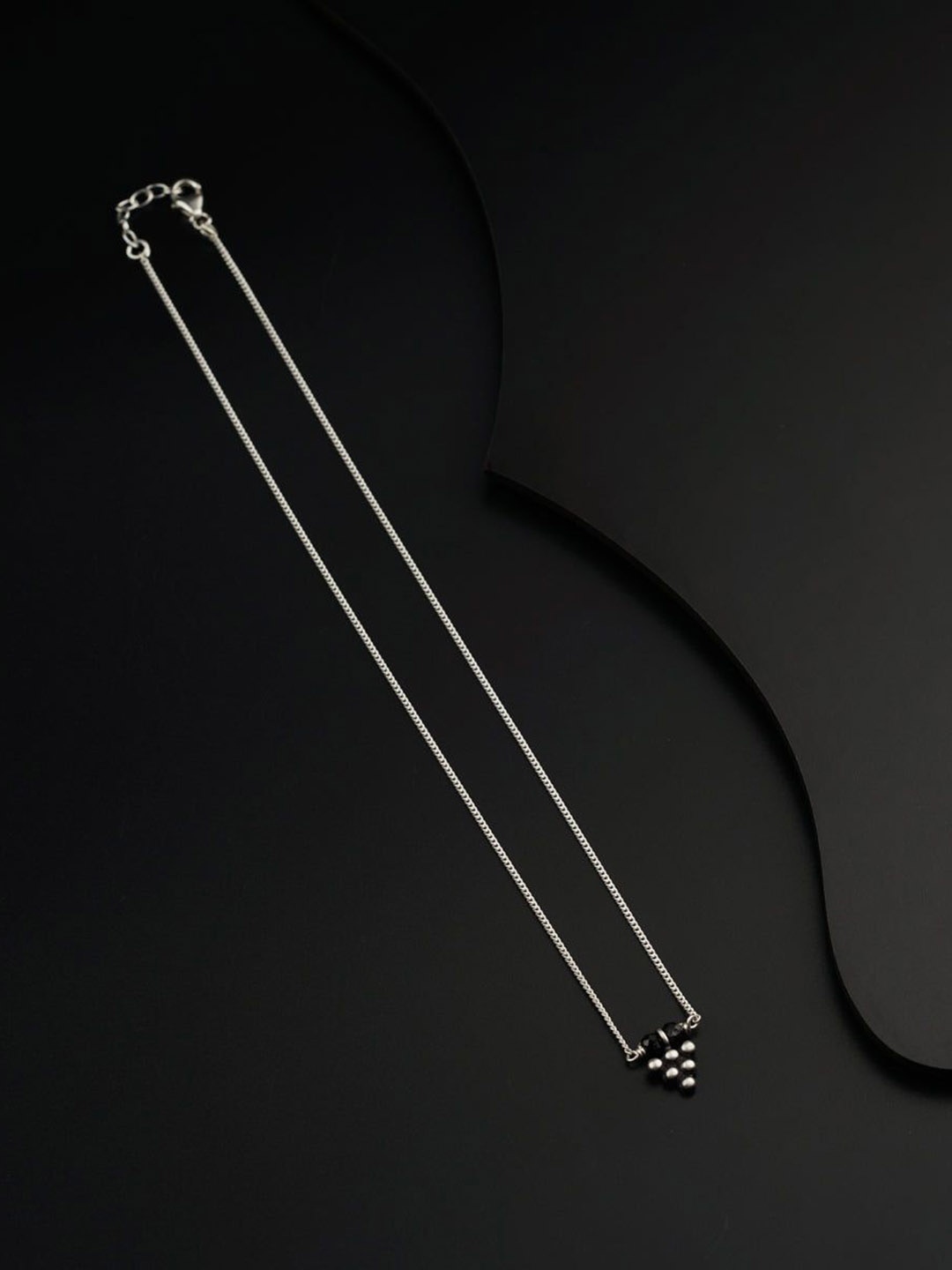 

House of Aadyaa 92.5 Sterling Silver Mangalsutra
