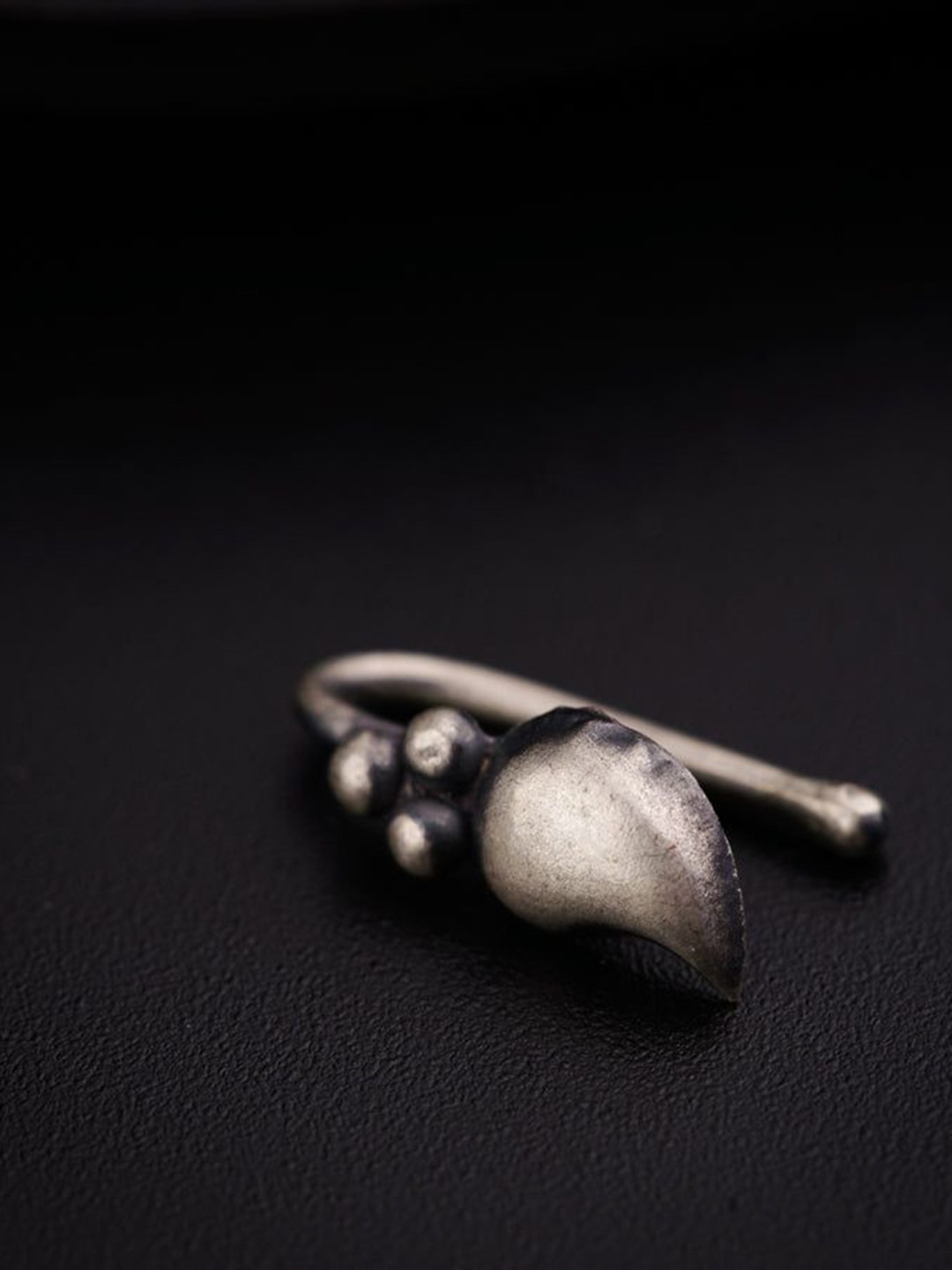 

House of Aadyaa Stud Nosepin, Silver