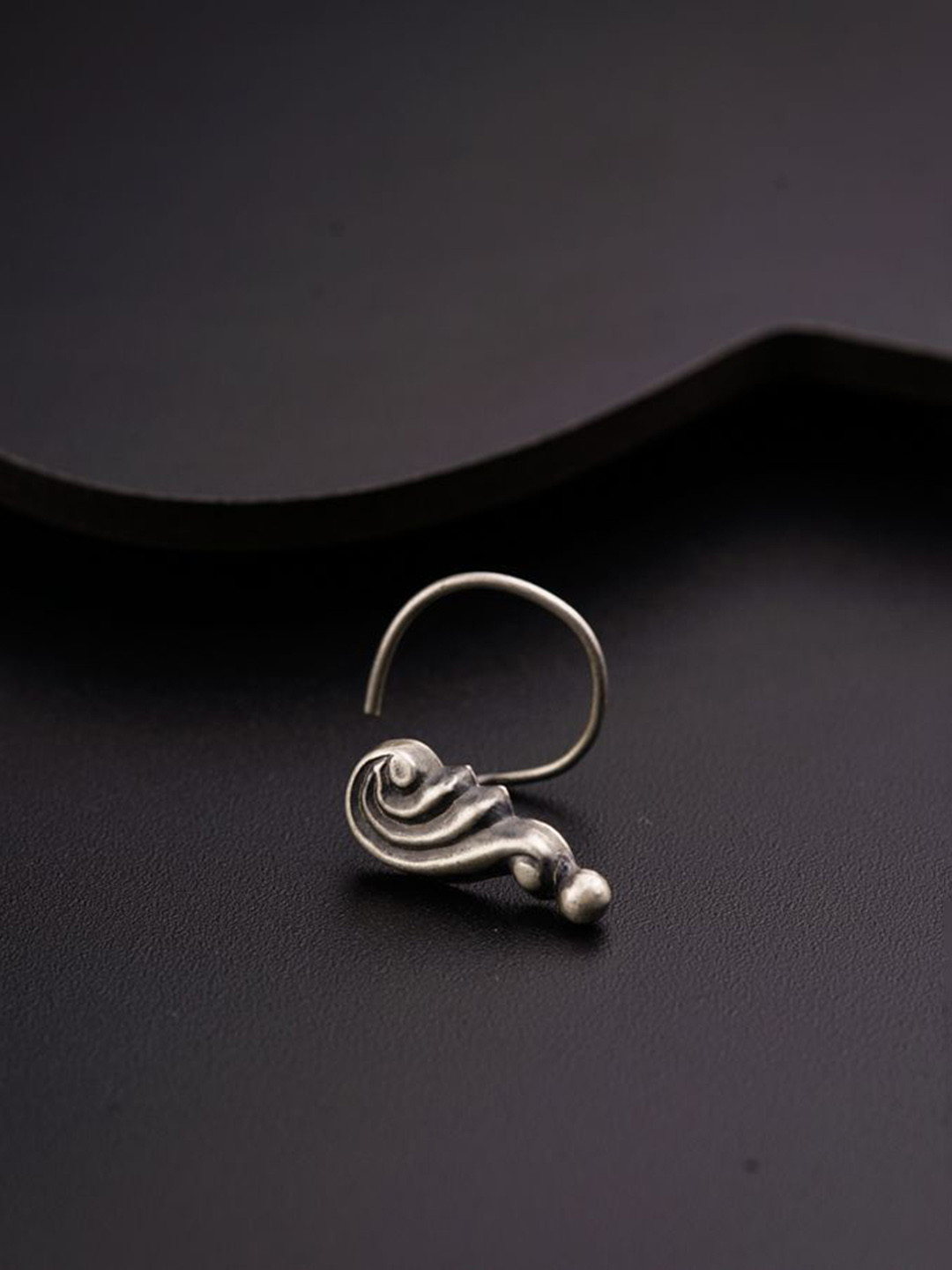 

House of Aadyaa Stud Nosepin, Silver