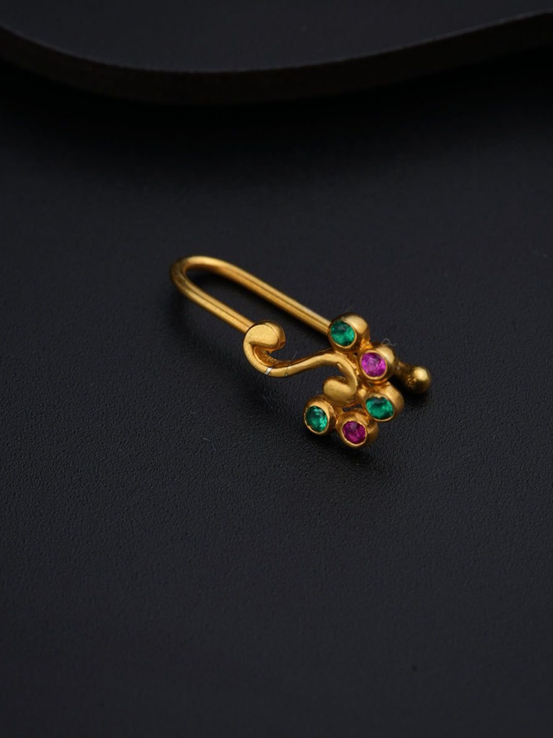 

House of Aadyaa Stud Nosepin, Silver