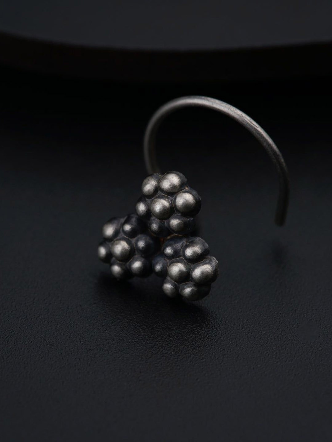 

House of Aadyaa Stud Nosepin, Silver