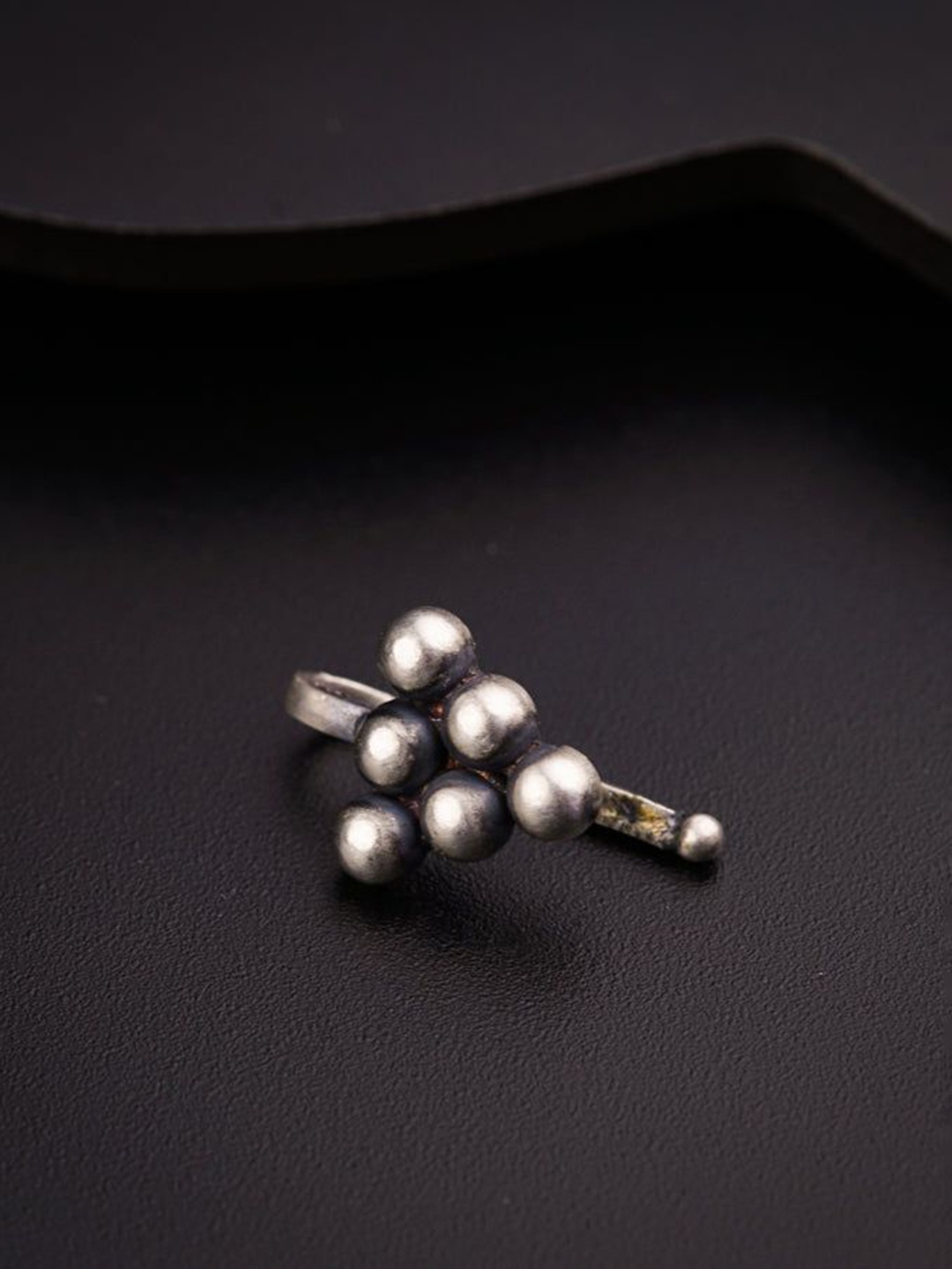 

House of Aadyaa Stud Nosepin, Silver
