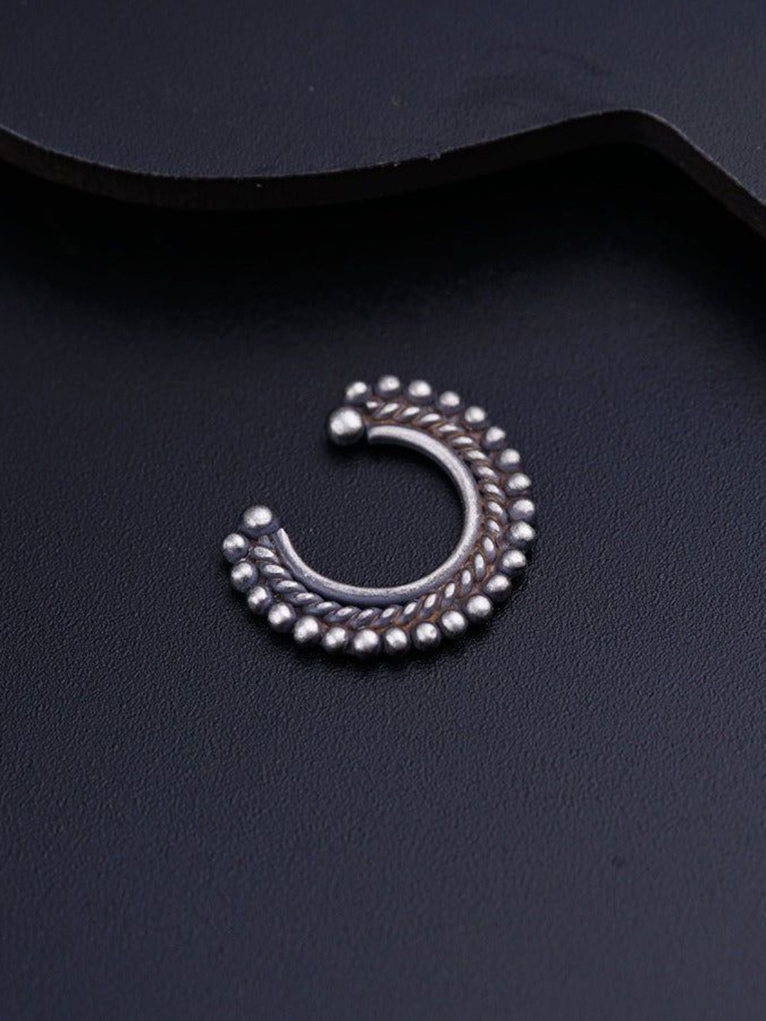 

House of Aadyaa Stud Nosepin, Silver
