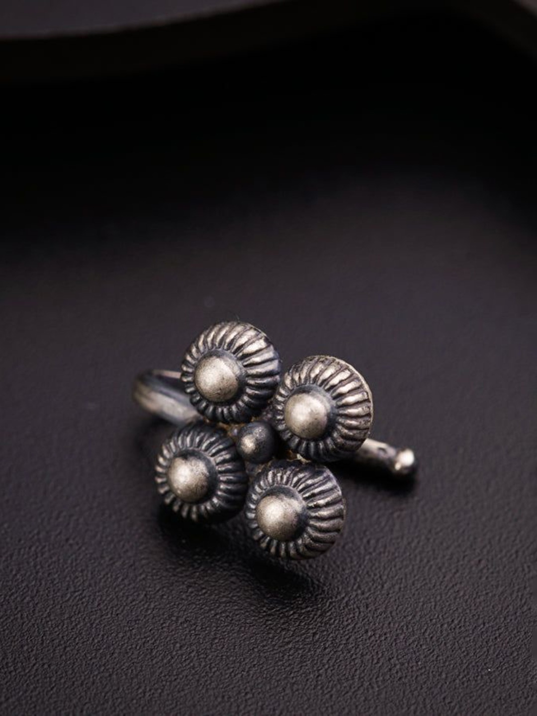 

House of Aadyaa Stud Nosepin, Silver