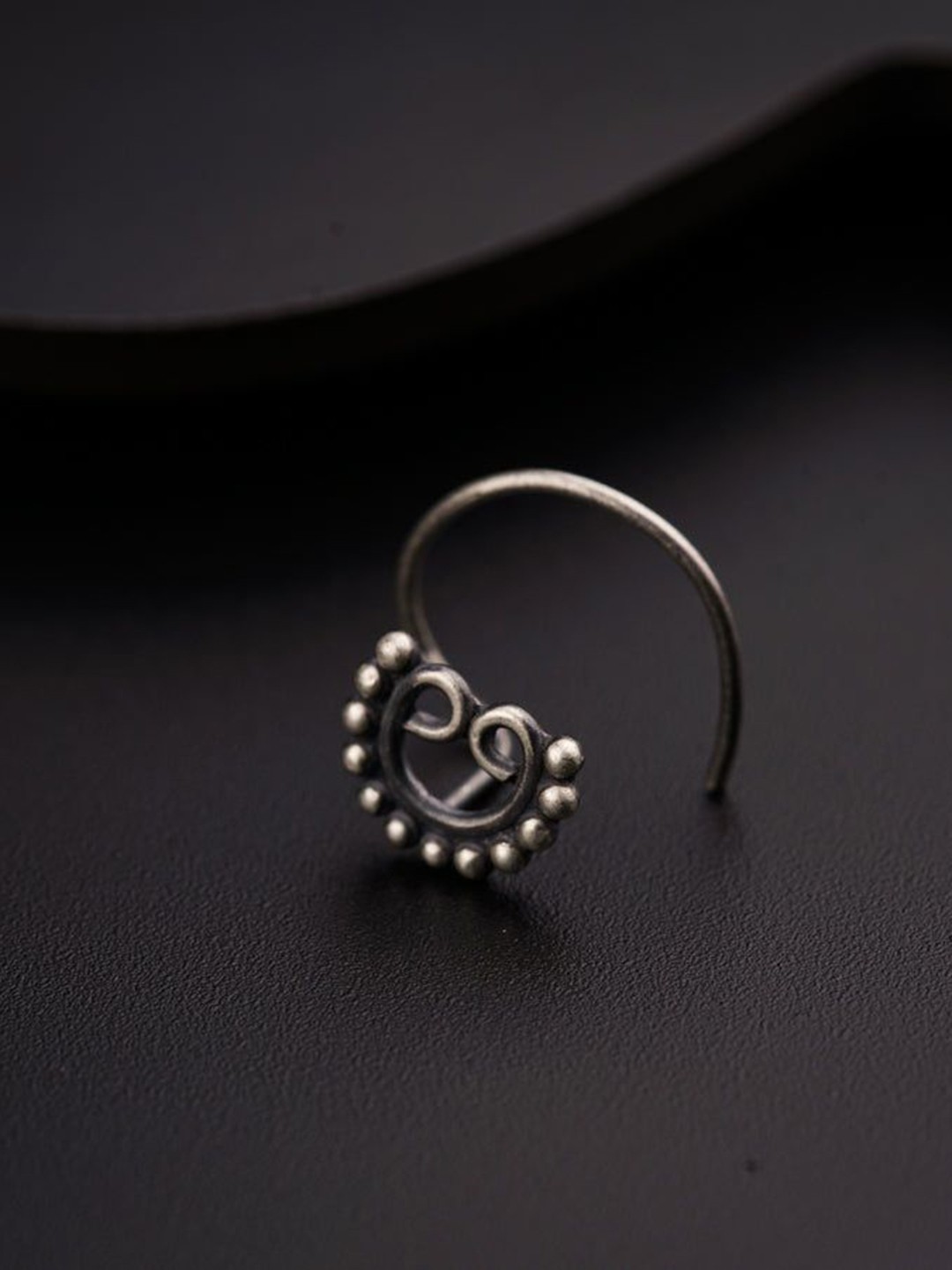 

House of Aadyaa Stud Nosepin, Silver